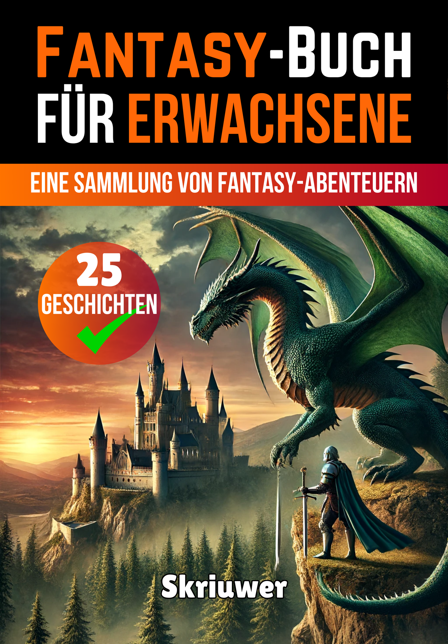 Ein Fantasy-Buch für Erwachsene mit 25 Geschichten