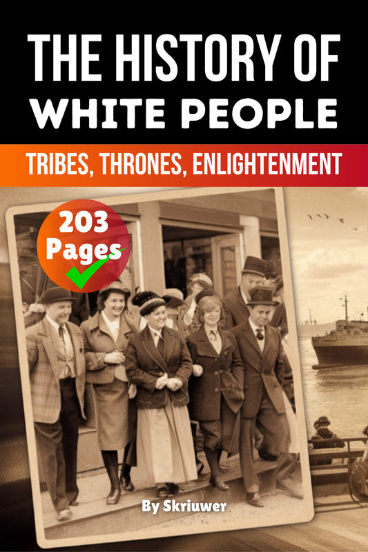 The History of White People: Tribes, Thrones, Enlightenment | Paperback Book
