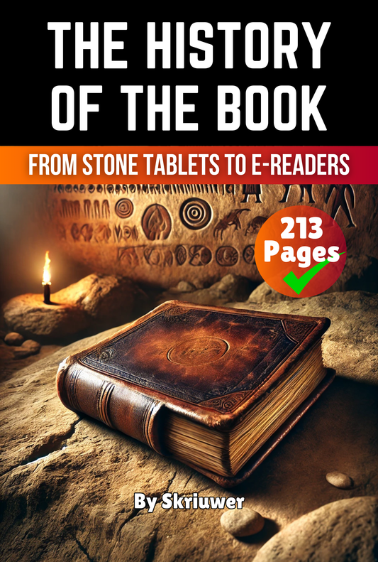 The History of the Book: From Stone Tablets to E-Readers | Paperback Book