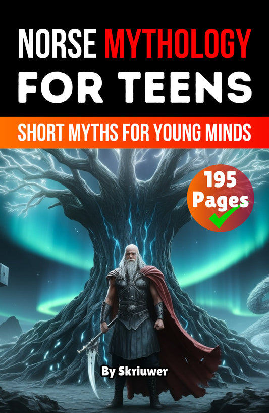 Norse Mythology Book For Teens: Short Myths for Young Minds | Paperback Book