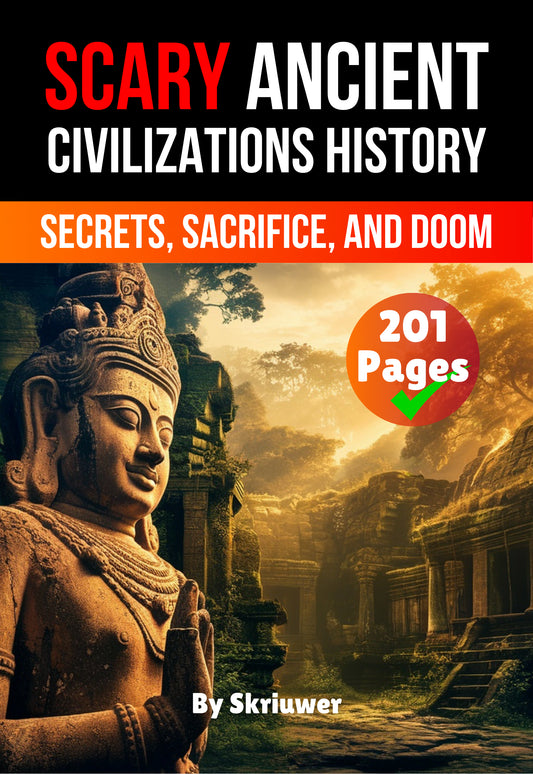 Scary Ancient Civilizations History Facts: Secrets, Sacrifice, and Doom | Paperback Book