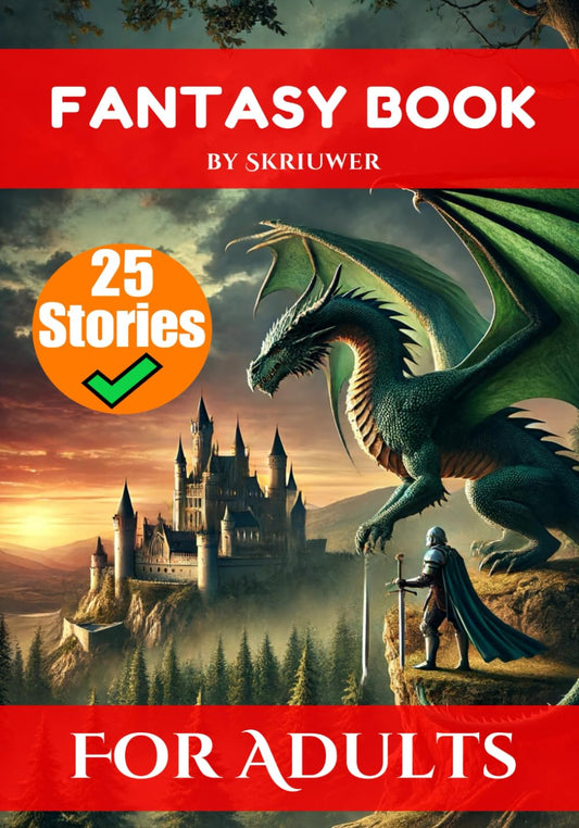 A Fantasy Book for Adults With 25 Stories: A Collection of Fantasy Adventures