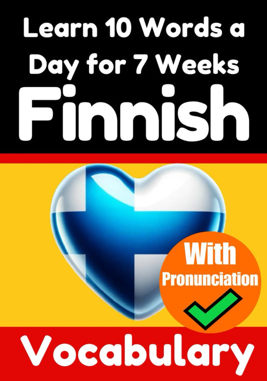 Learn 10 Finnish Words a Day for 7 Weeks