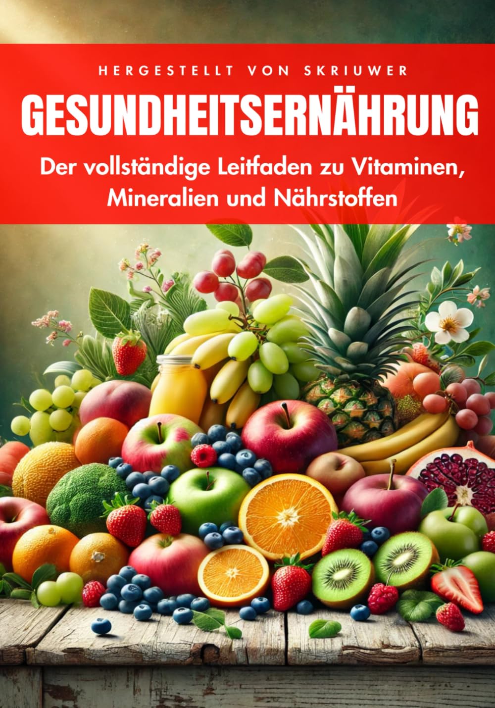 Buch zur Gesundheitsernährung: Der vollständige Leitfaden zu Vitaminen, Mineralien und Nährstoffen