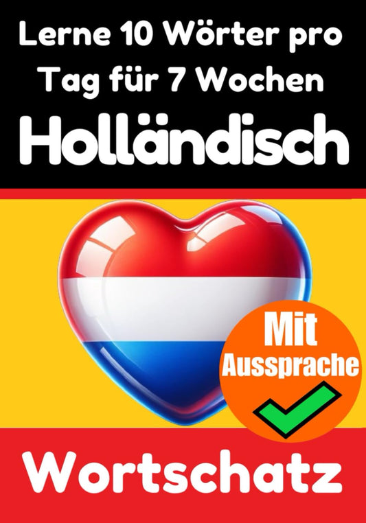 Lernen Sie 7 Wochen lang täglich 10 Niederländische Wörter - Skriuwer.com