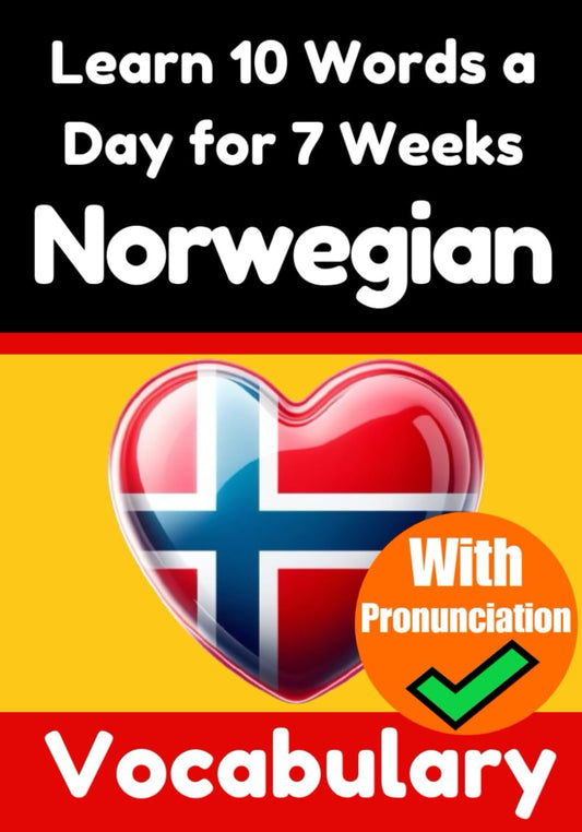 Learn 10 Norwegian Words a Day for 7 Weeks - Skriuwer.com